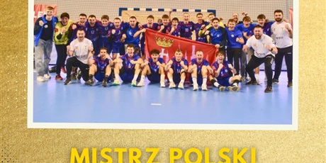 Powiększ grafikę: Mistrzowie Polski Juniorów w piłce ręcznej. Piłkarze Port Service Gdańsk